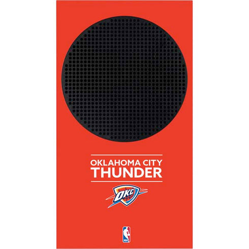 NBA Oklahoma City Thunder Standard - Orange Xbox Series S Console Skin