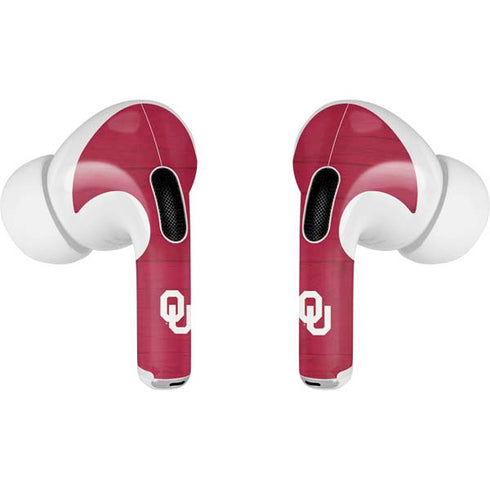 University of Oklahoma Sooners Apple AirPods Pro Skin