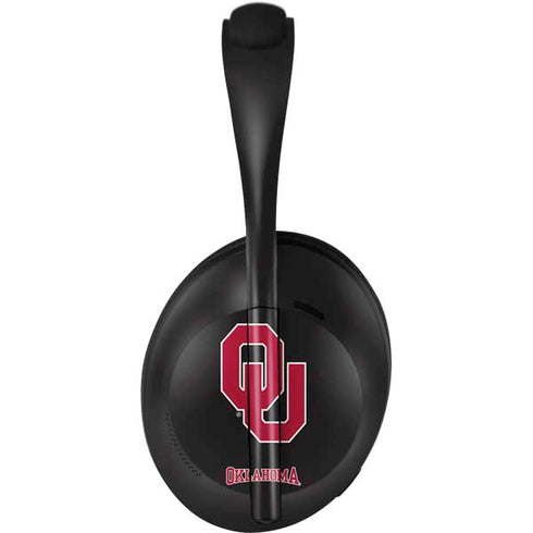 University of Oklahoma Sooners Black Bose Noise Cancelling Headphones 700 Skin