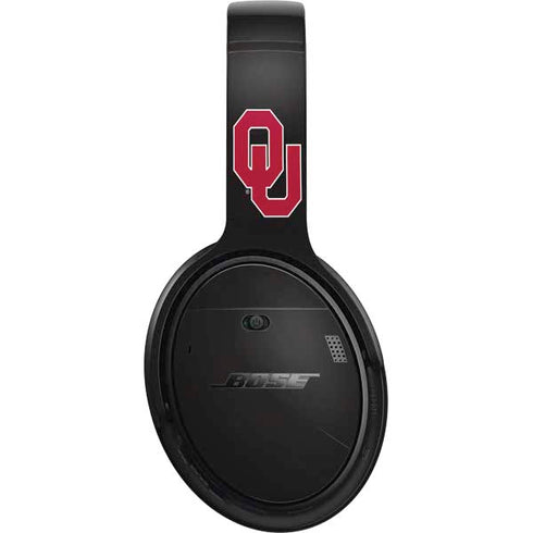 University of Oklahoma Sooners Black Bose QuietComfort 35 II Headphones Skin
