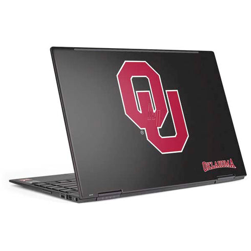 University of Oklahoma Sooners Black HP Envy Skin
