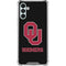University of Oklahoma Sooners Black Galaxy A13 5G Clear Case