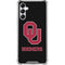 University of Oklahoma Sooners Black Galaxy A14 5G Clear Case