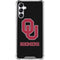 University of Oklahoma Sooners Black Galaxy A15 5G Clear Case