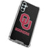 University of Oklahoma Sooners Black Galaxy A15 5G Clear Case