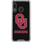 University of Oklahoma Sooners Black Galaxy A30 Clear Case