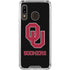 University of Oklahoma Sooners Black Galaxy A30 Clear Case