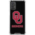 University of Oklahoma Sooners Black Galaxy A32 5G Clear Case