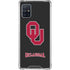University of Oklahoma Sooners Black Galaxy A51 5G Clear Case