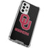 University of Oklahoma Sooners Black Galaxy A53 5G Clear Case