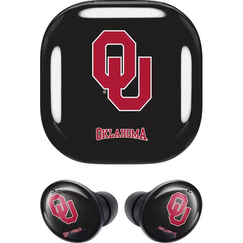 University of Oklahoma Sooners Black Galaxy Buds Pro Skin