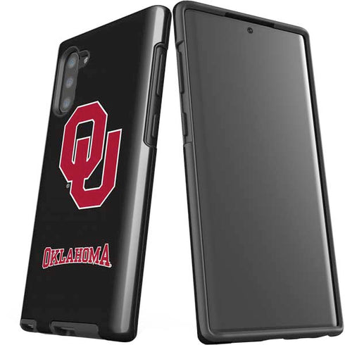 University of Oklahoma Sooners Black Galaxy Note 10 Pro Case