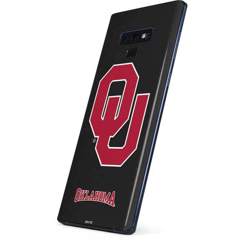 University of Oklahoma Sooners Black Galaxy Note 9 Skin