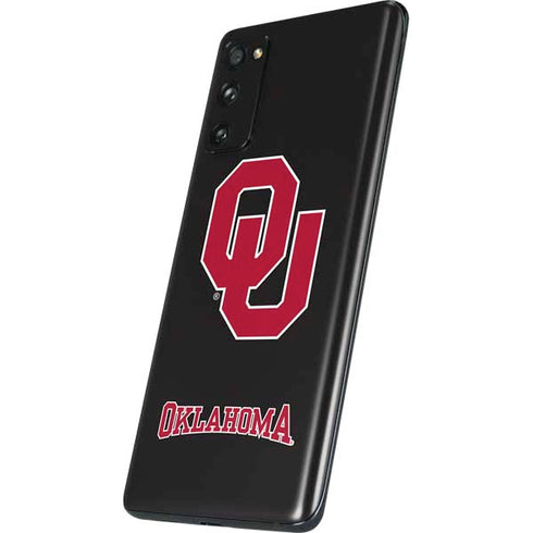 University of Oklahoma Sooners Black Galaxy S20 Fan Edition Skin
