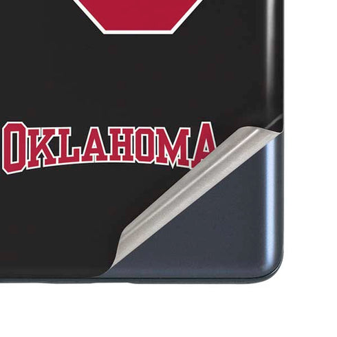 University of Oklahoma Sooners Black Galaxy S20 Fan Edition Skin