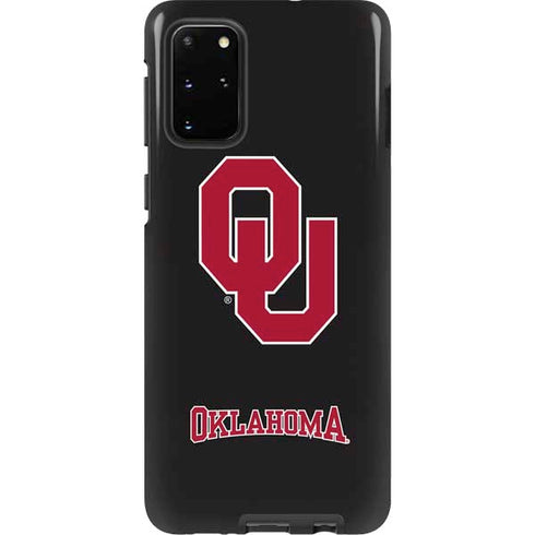 University of Oklahoma Sooners Black Galaxy S20 Plus Pro Case