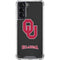 University of Oklahoma Sooners Black Galaxy S21 5G Clear Case
