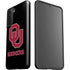 University of Oklahoma Sooners Black Galaxy S21 FE Pro Case