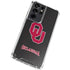 University of Oklahoma Sooners Black Galaxy S21 Ultra 5G Clear Case
