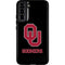 University of Oklahoma Sooners Black Galaxy S22 Plus Pro Case