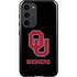 University of Oklahoma Sooners Black Galaxy S23 Plus Pro Case