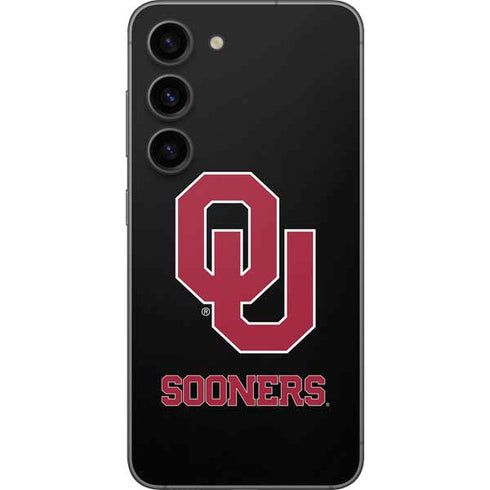 University of Oklahoma Sooners Black Galaxy S23 Skin