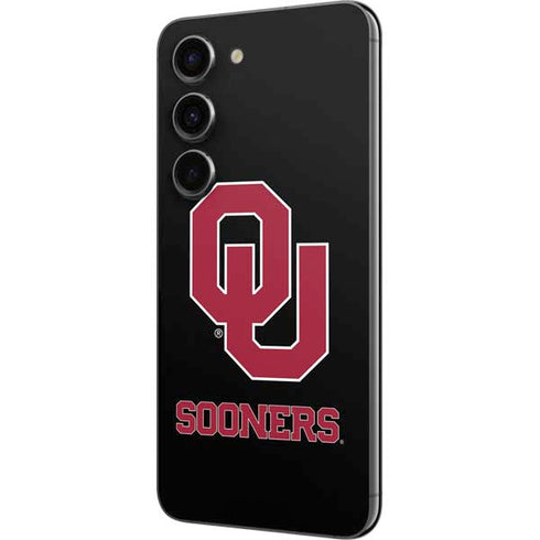 University of Oklahoma Sooners Black Galaxy S23 Skin
