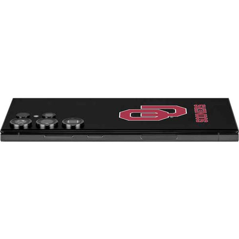 University of Oklahoma Sooners Black Galaxy S23 Ultra Skin