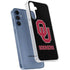 University of Oklahoma Sooners Black Galaxy S24 Clear Case