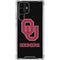 University of Oklahoma Sooners Black Galaxy S24 Ultra Clear Case