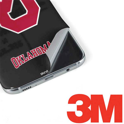 University of Oklahoma Sooners Black Galaxy S8 Skin