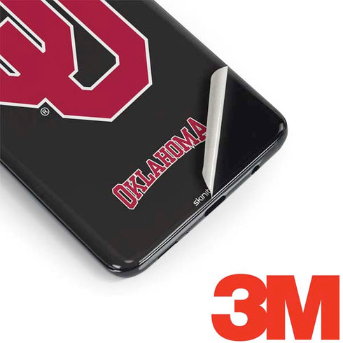 University of Oklahoma Sooners Black Galaxy S9 Plus Skin