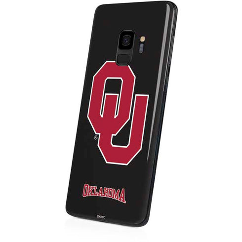 University of Oklahoma Sooners Black Galaxy S9 Skin