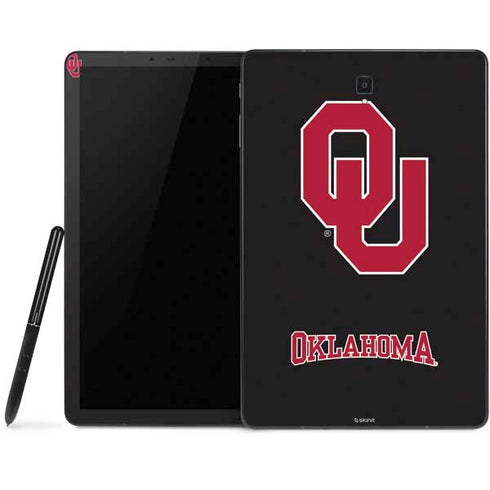 University of Oklahoma Sooners Black Samsung Galaxy Tab Skin