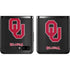 University of Oklahoma Sooners Black Galaxy Z Flip Skin