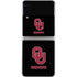 University of Oklahoma Sooners Black Galaxy Z Flip3 5G Skin