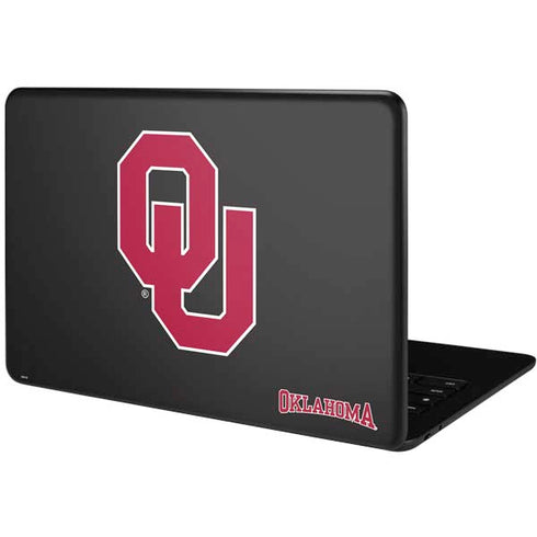 University of Oklahoma Sooners Black Google Pixelbook Go Skin