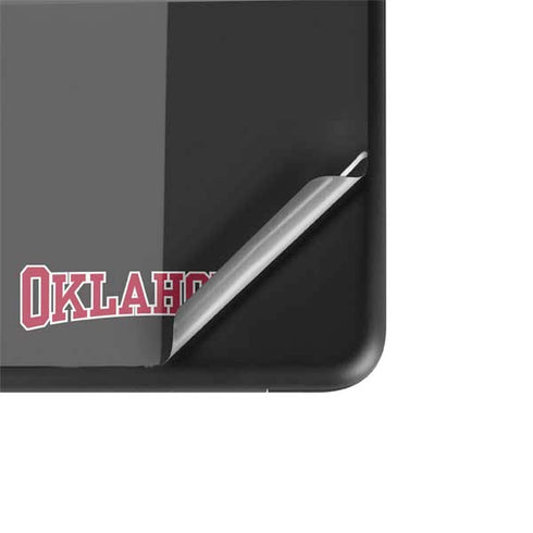 University of Oklahoma Sooners Black Google Pixelbook Go Skin