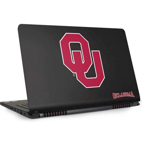 University of Oklahoma Sooners Black Dell Inspiron Skin