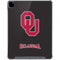 University of Oklahoma Sooners Black iPad Pro 12.9in (2020) Clear Case