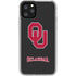 University of Oklahoma Sooners Black iPhone 11 Pro Clear Case