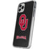 University of Oklahoma Sooners Black iPhone 11 Pro Clear Case