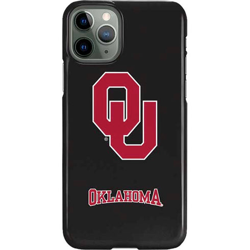 University of Oklahoma Sooners Black iPhone 11 Pro Lite Case