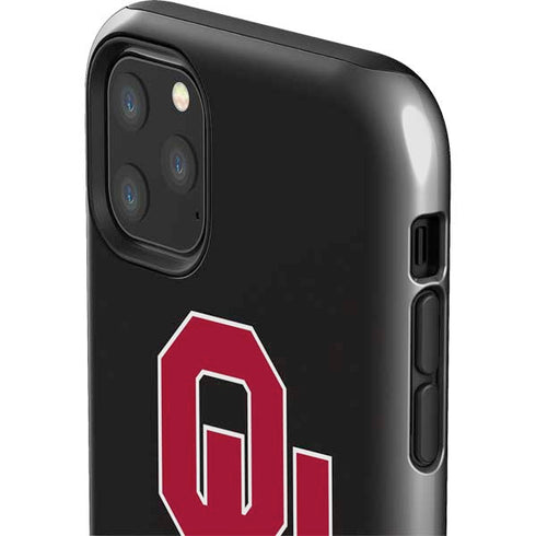 University of Oklahoma Sooners Black iPhone 11 Pro Max Impact Case