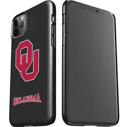 University of Oklahoma Sooners Black iPhone 11 Pro Max Lite Case