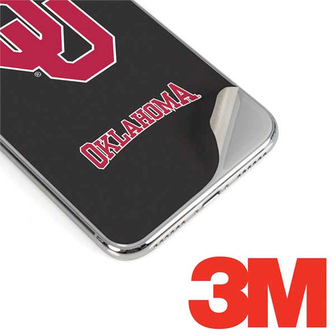 University of Oklahoma Sooners Black iPhone 11 Pro Skin