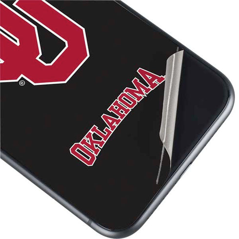 University of Oklahoma Sooners Black iPhone 11 Skin