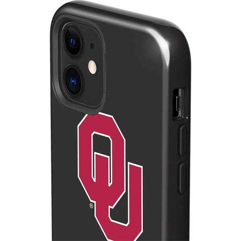 University of Oklahoma Sooners Black iPhone 12 Impact Case