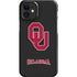 University of Oklahoma Sooners Black iPhone 12 Mini Lite Case
