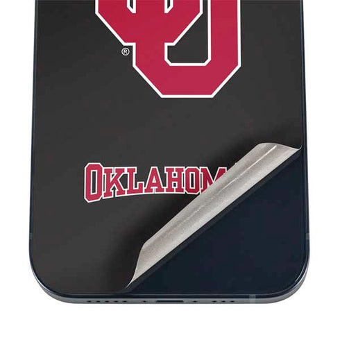 University of Oklahoma Sooners Black iPhone 12 Mini Skin